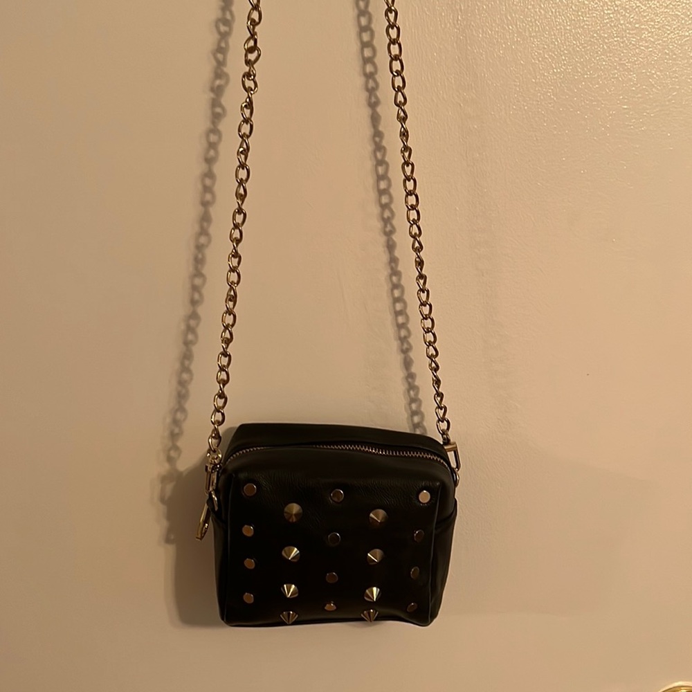 Steve Madden Black Studded Purse